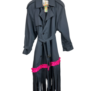 Vintage Trench "Flowing Fringes"